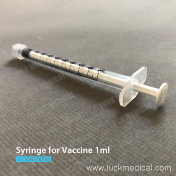 Disposable Plastic Syringe without Needle 1ml